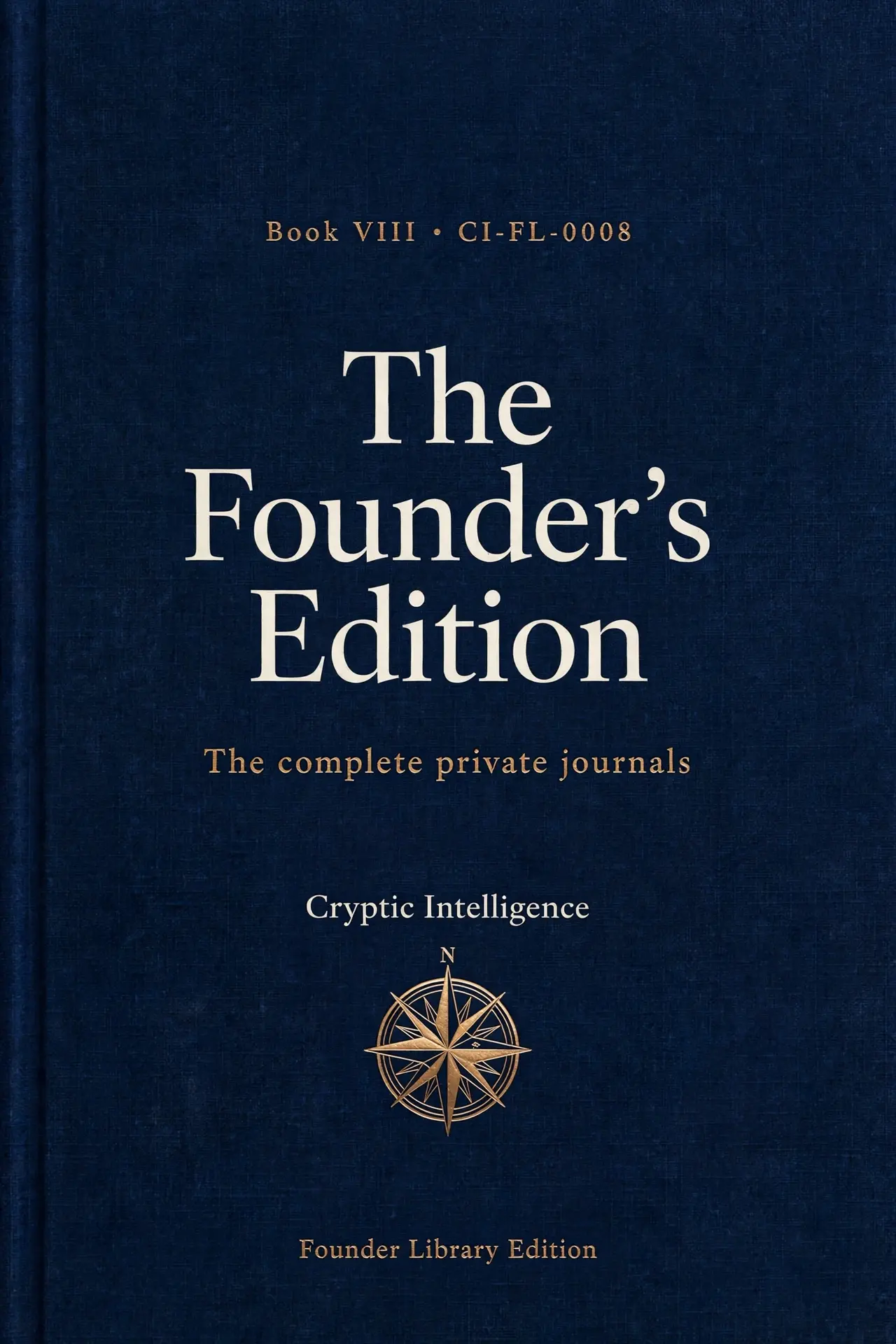 Book cover for The Founder’s Edition