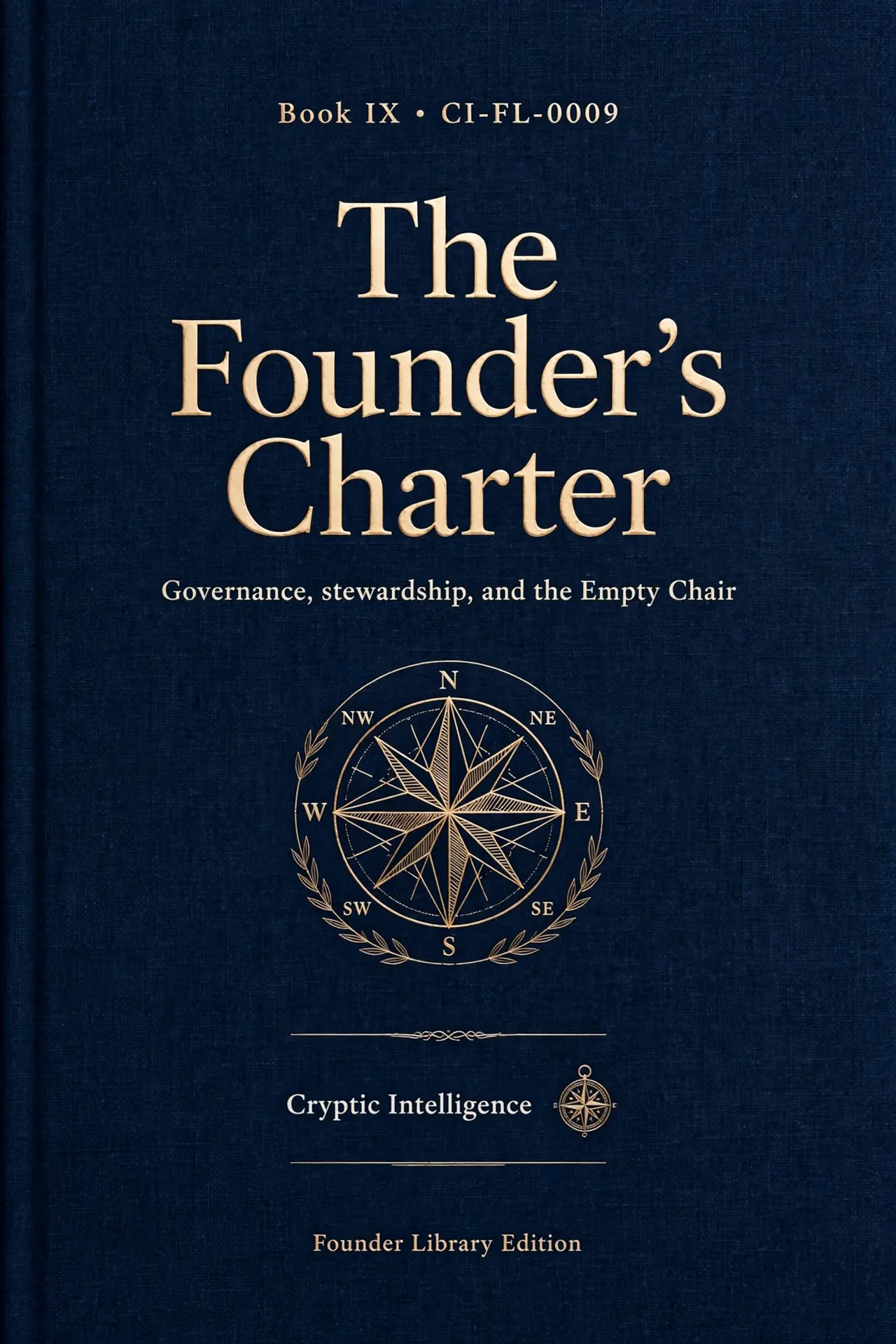 Book cover for The Founder’s Charter